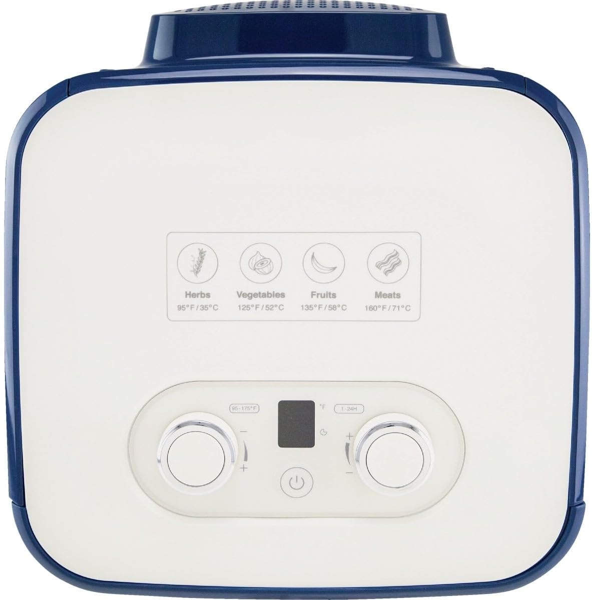 NESCO FD‑41B Snackmaster Food Dehydrator for Easy Home Snacks, Simple Blue Countertop Dehydrator with 4 Trays