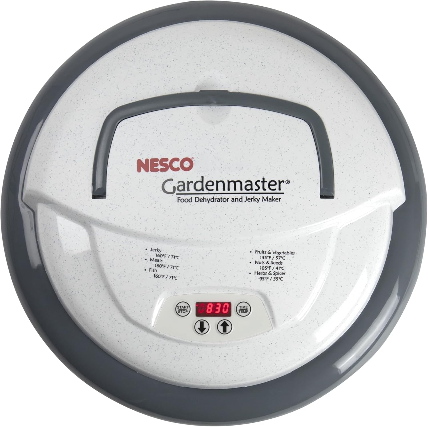 NESCO FD‑1040 Gardenmaster Digital Pro 4 Tray Food Dehydrator for Home Food Preservation, White Electric Dehydrator with Expandable Tray Capacity(Dehydrator)