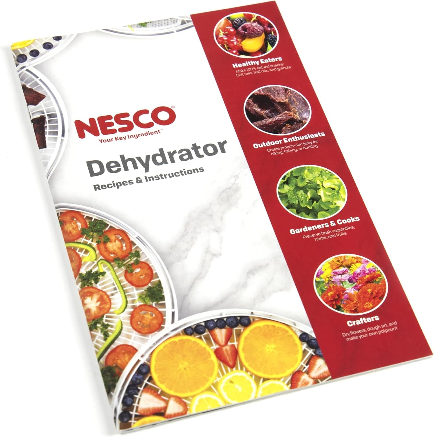 NESCO FD‑1040 Gardenmaster Digital Pro 4 Tray Food Dehydrator for Home Food Preservation, White Electric Dehydrator with Expandable Tray Capacity(Dehydrator)