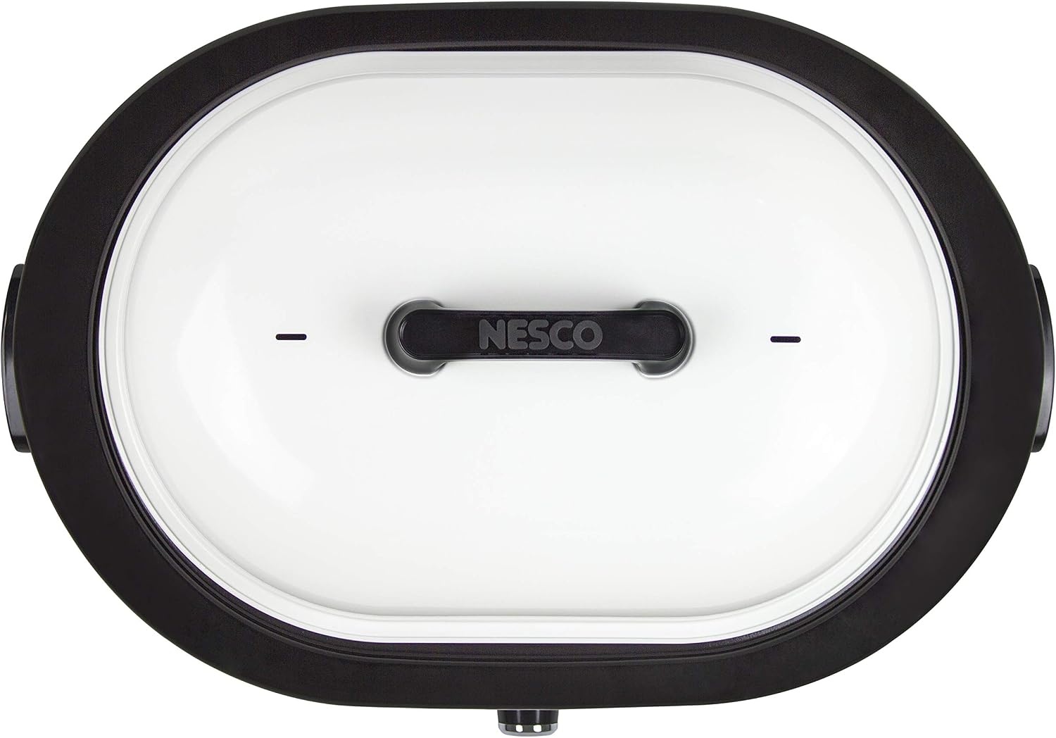 NESCO MWR18‑14 Electric Roaster Oven for Family‑Size Meals, White 18‑Quart Countertop Roaster with Adjustable Temperature Control(White)