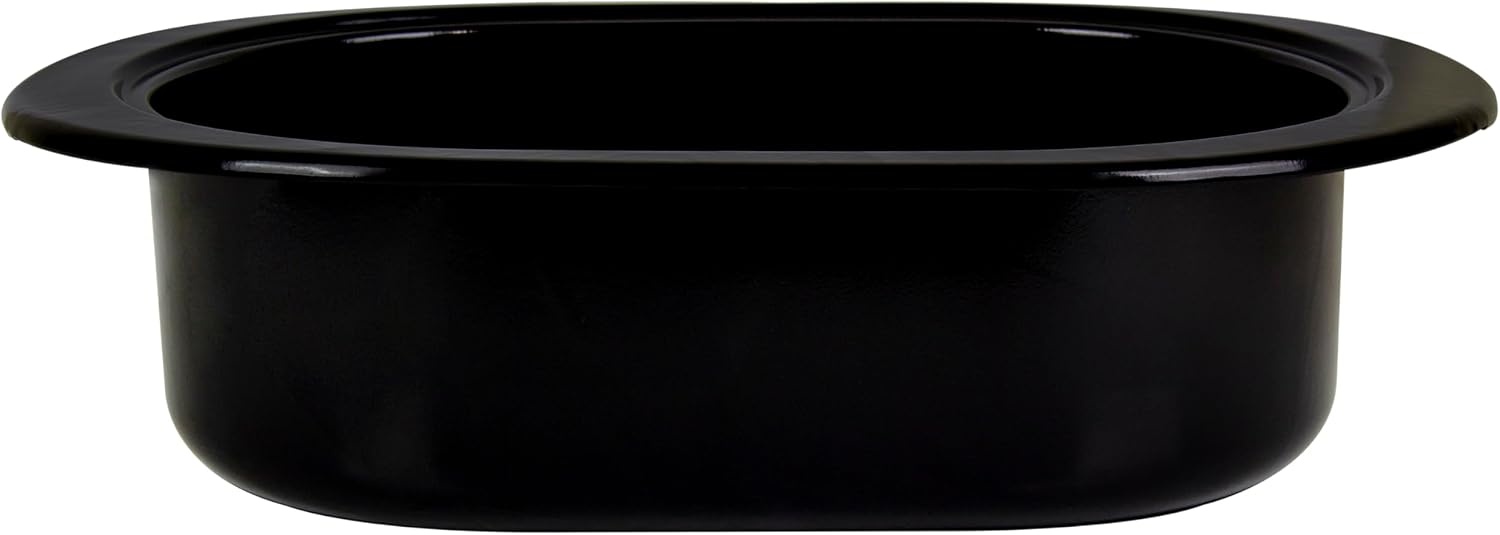 NESCO MWR18‑14 Electric Roaster Oven for Family‑Size Meals, White 18‑Quart Countertop Roaster with Adjustable Temperature Control(Black)