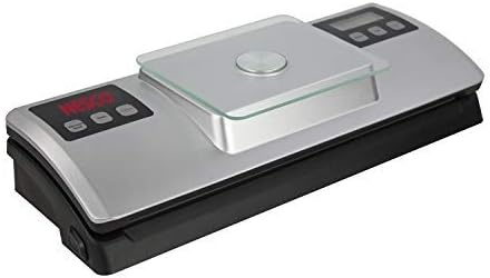 Nesco VSS-01 Automatic Food Vacuum Sealer with Digital Scale and Bag Starter Kit, Silver(Vacuum Sealer)