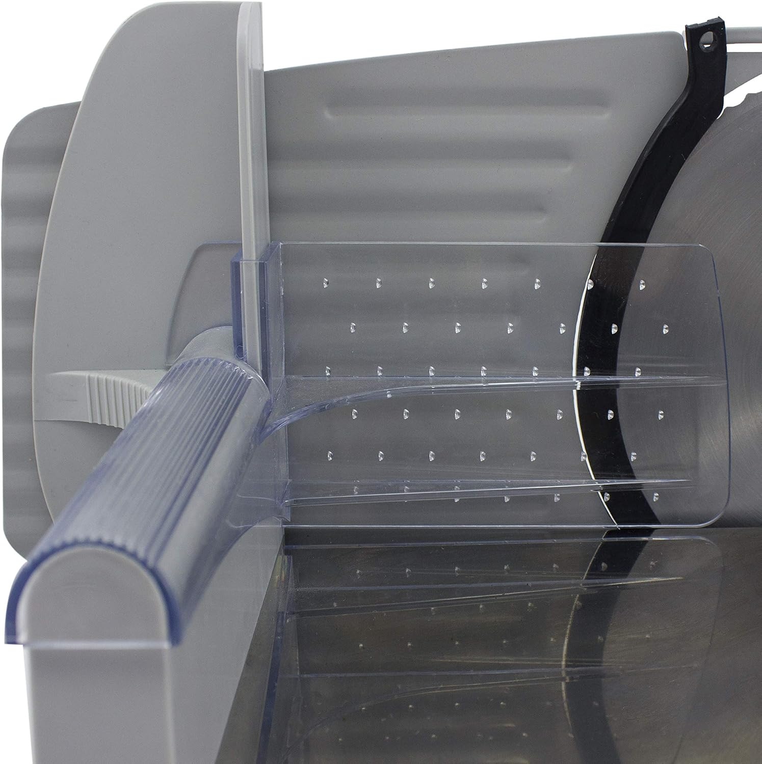 NESCO FS-200, Food Slicer, Gray, Aluminum with 7.5 inch Stainless Steel Blade, 180 watts, One Size